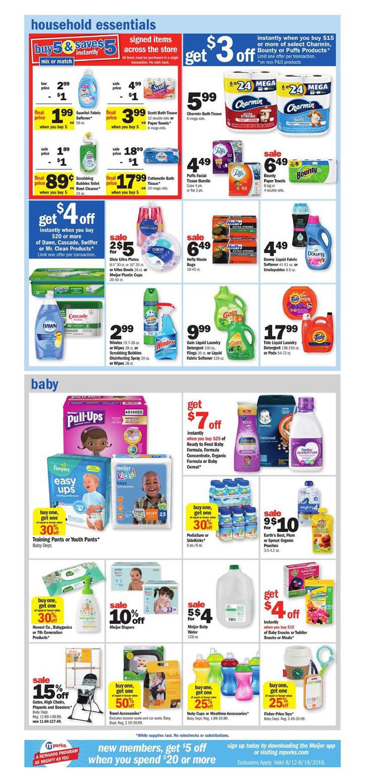 Meijer Weekly Ad page 12