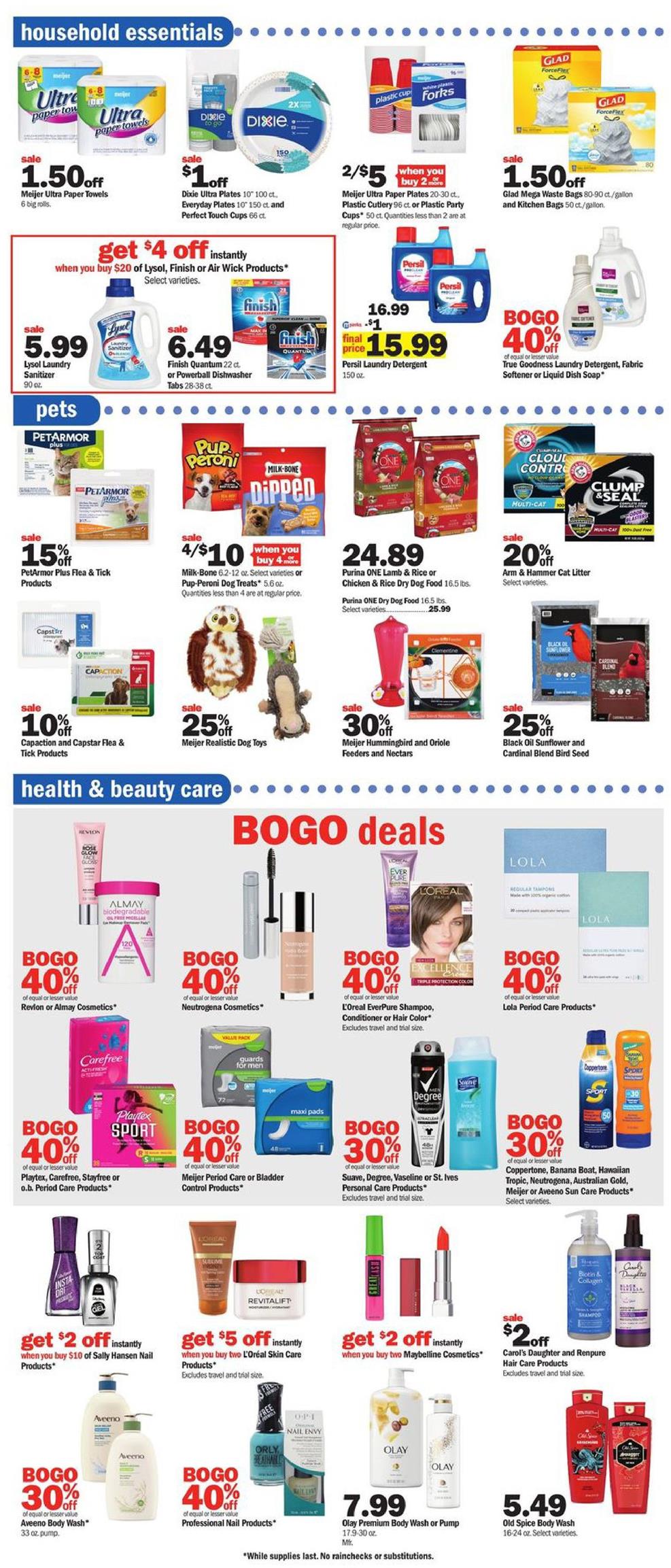 Meijer Weekly Ad page 16