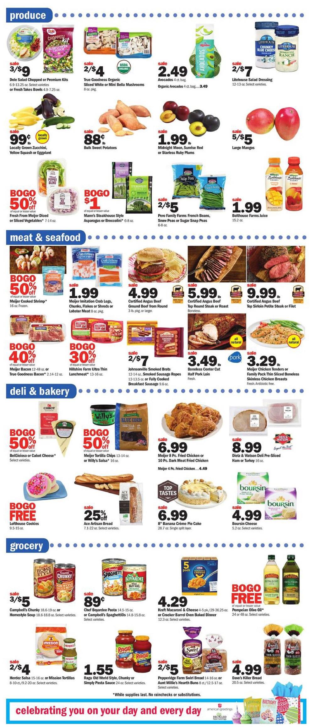 Meijer Weekly Ad
