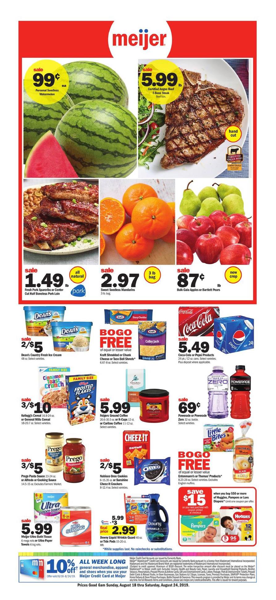 Meijer Weekly Ad