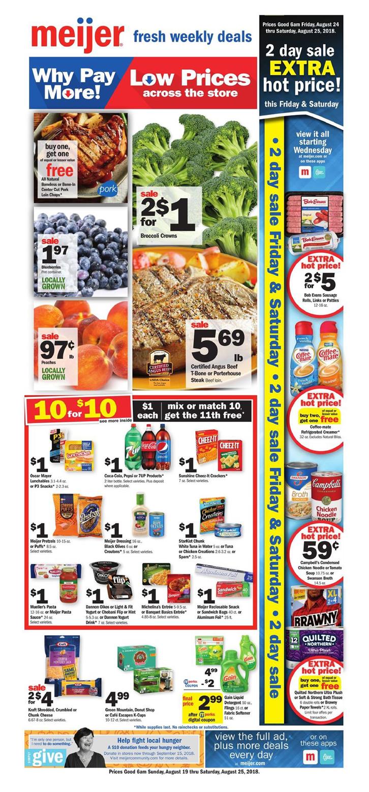 Meijer Weekly Ad