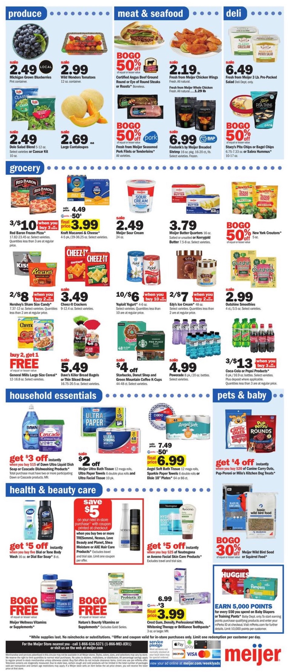 Meijer Weekly Ad page 3