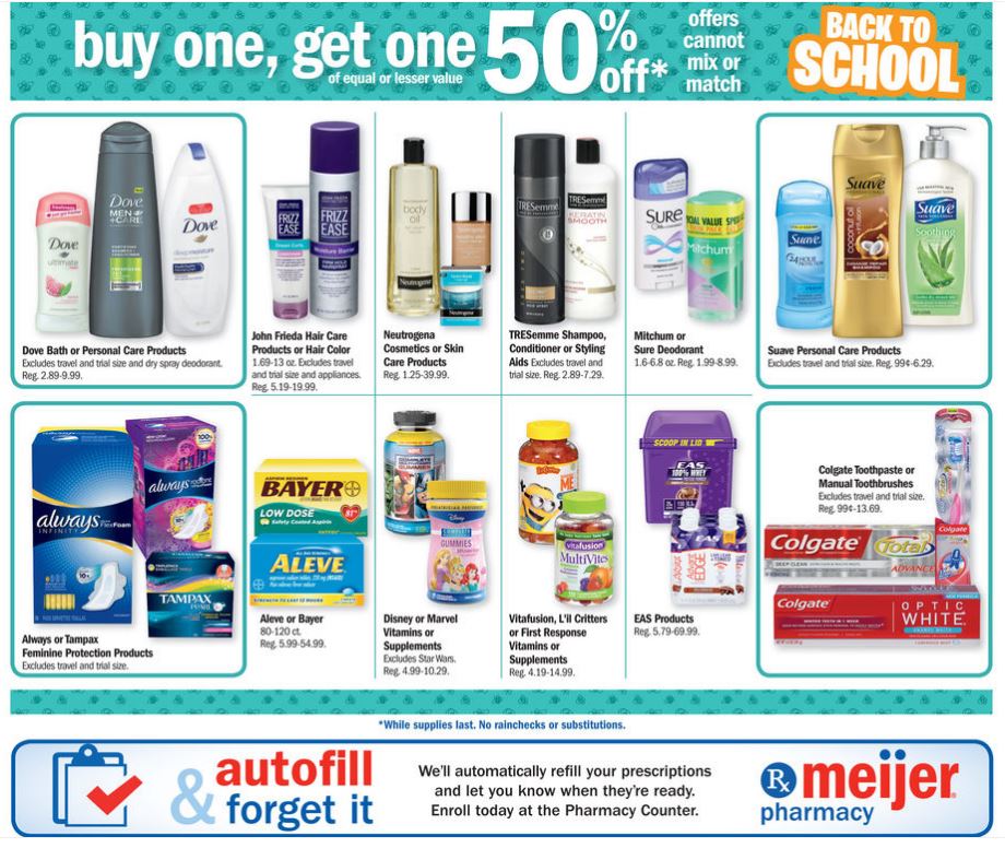 Meijer Weekly Ad Aug 21 - Aug 27 2016 page 30