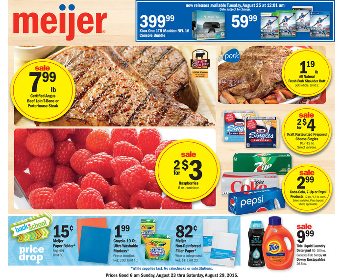 Meijer Weekly Ad