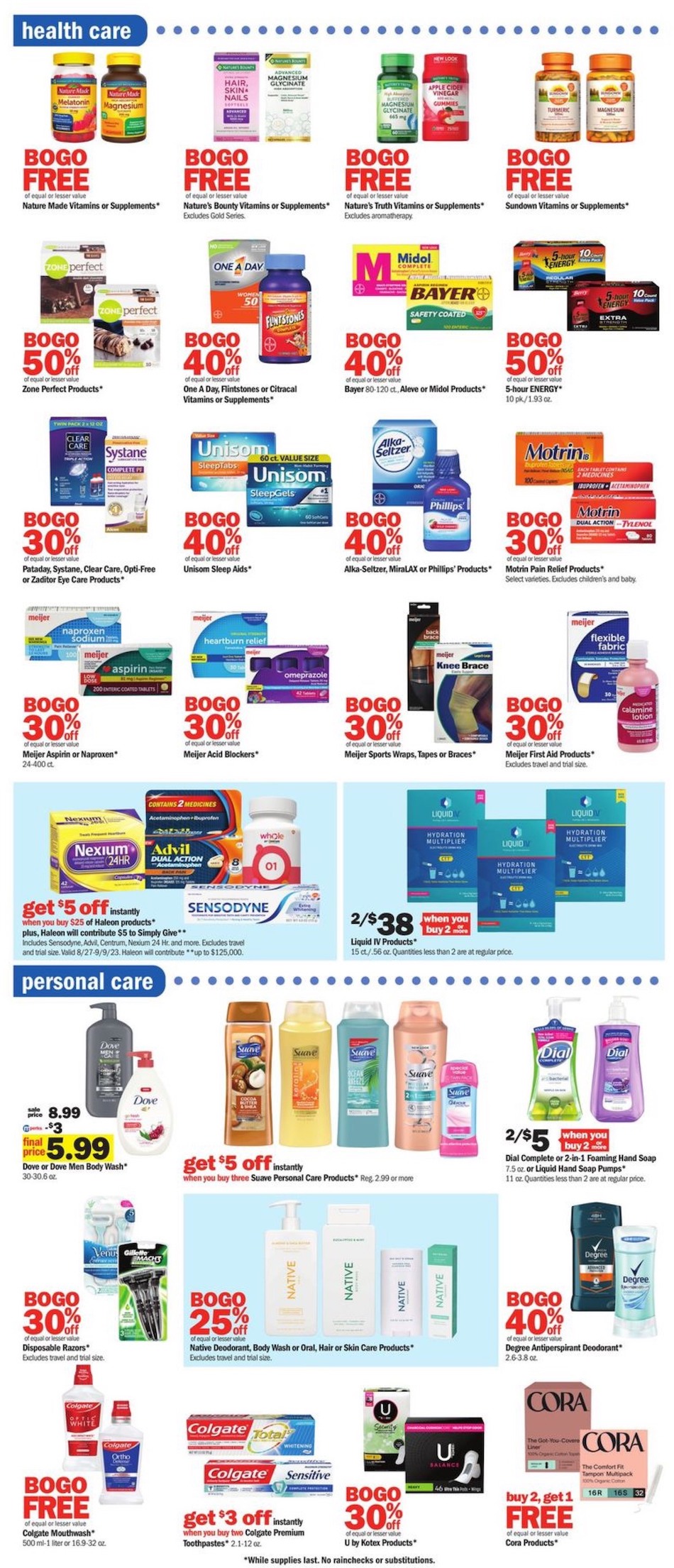 Meijer Weekly Ad page 16