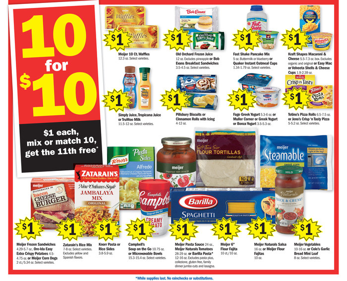 Meijer Weekly Ad