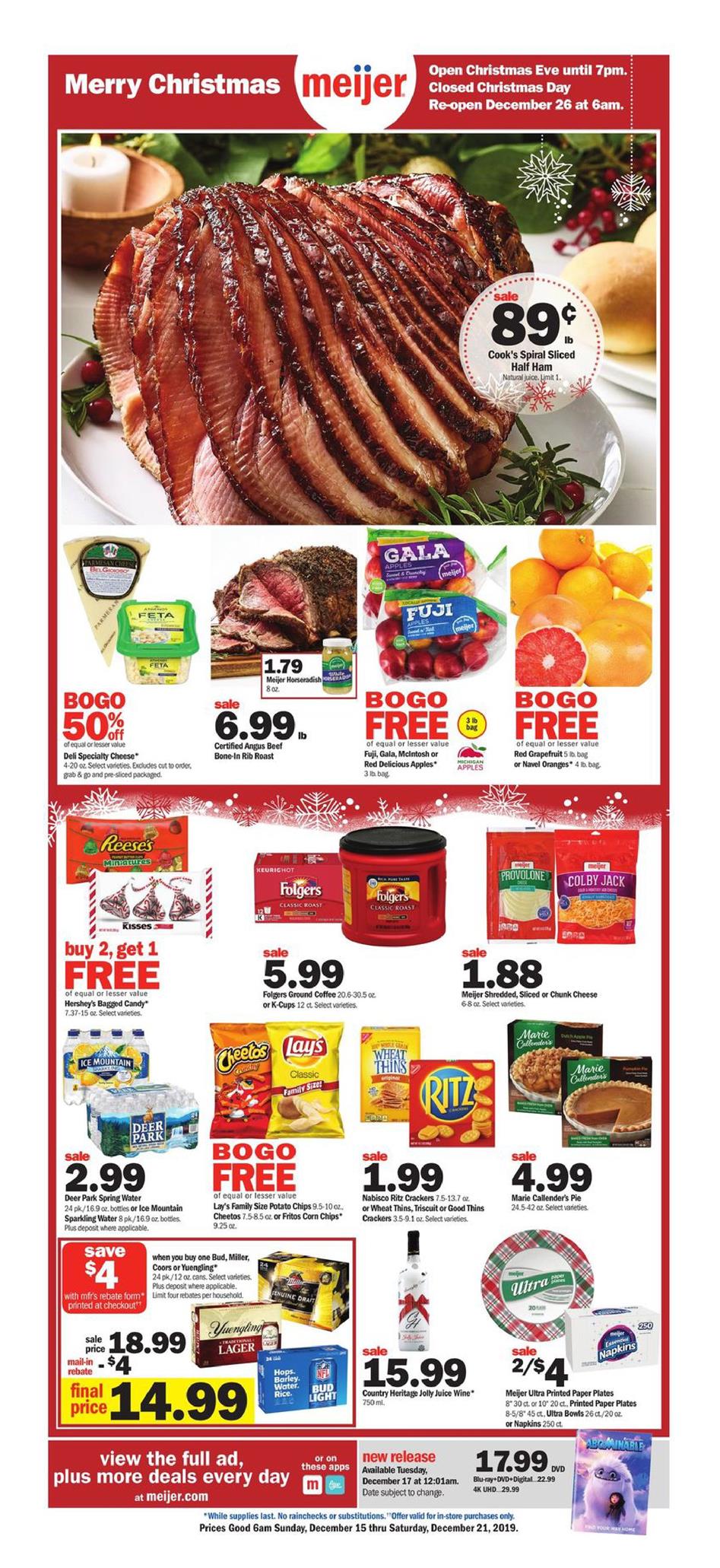 Meijer Weekly Ad