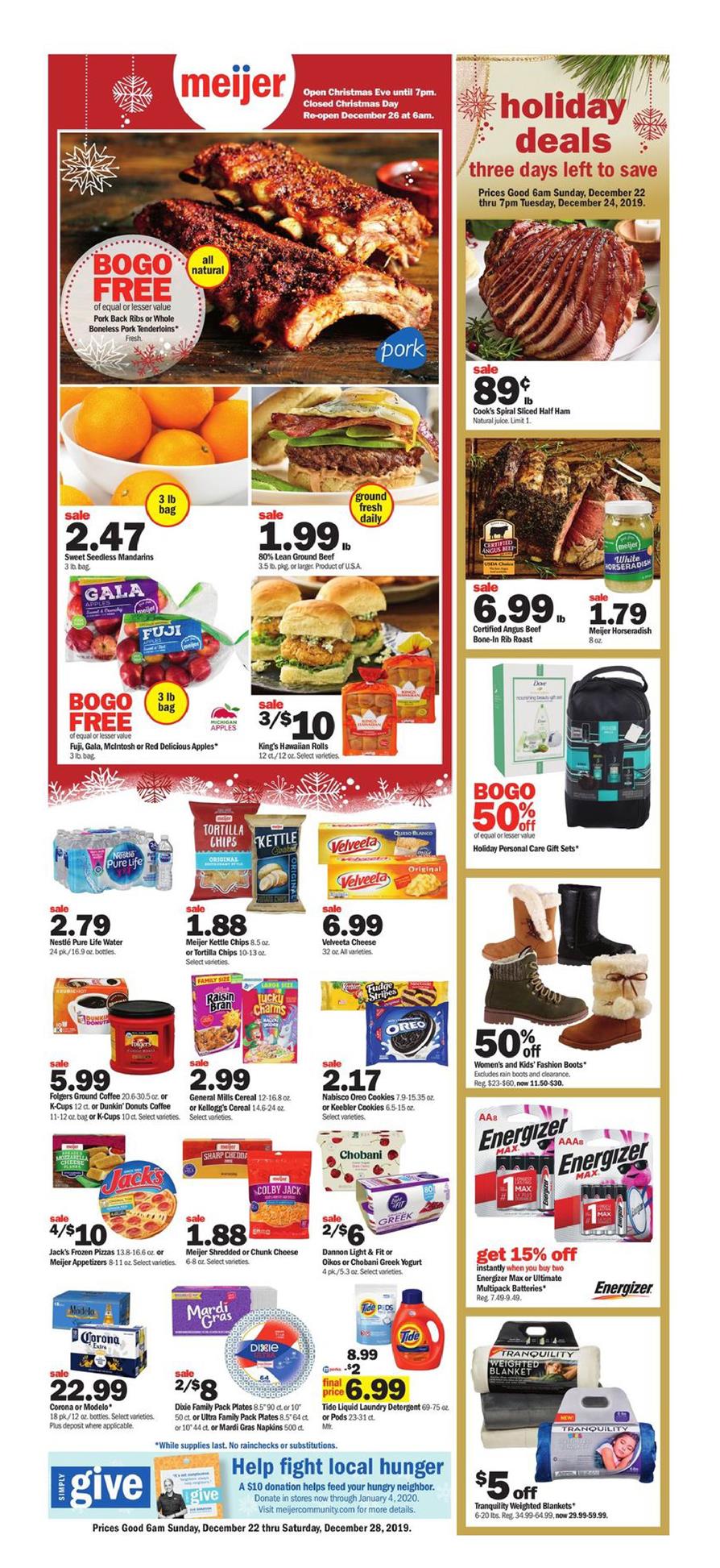 Meijer Weekly Ad