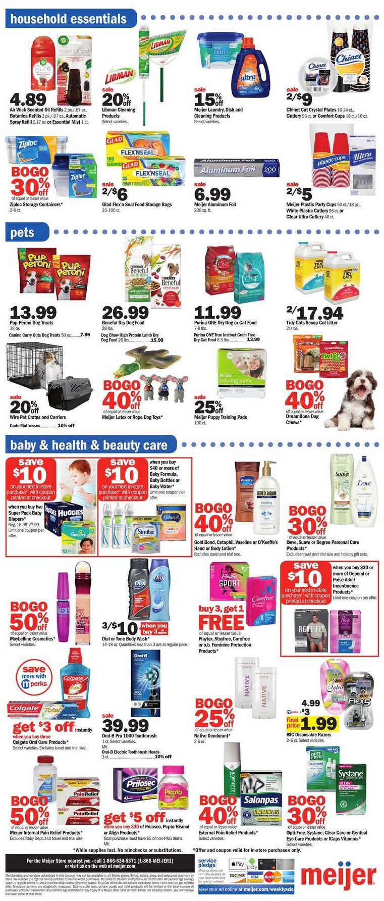 Meijer Weekly Ad page 11