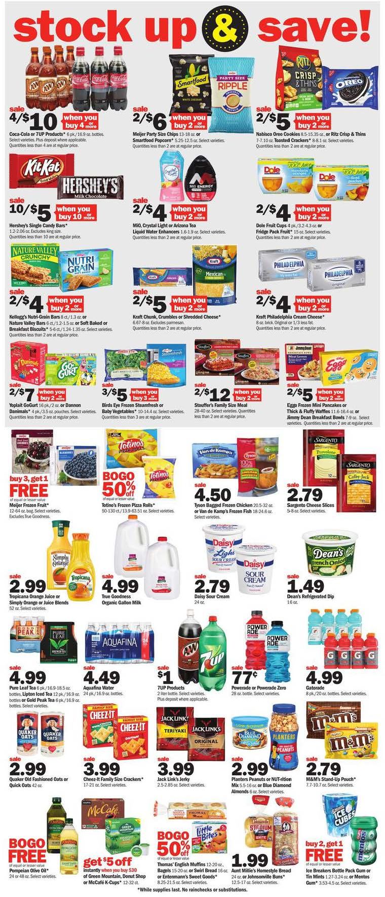 Meijer Weekly Ad page 3