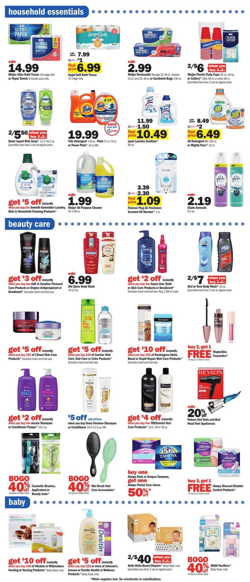 Meijer Weekly Ad page 14