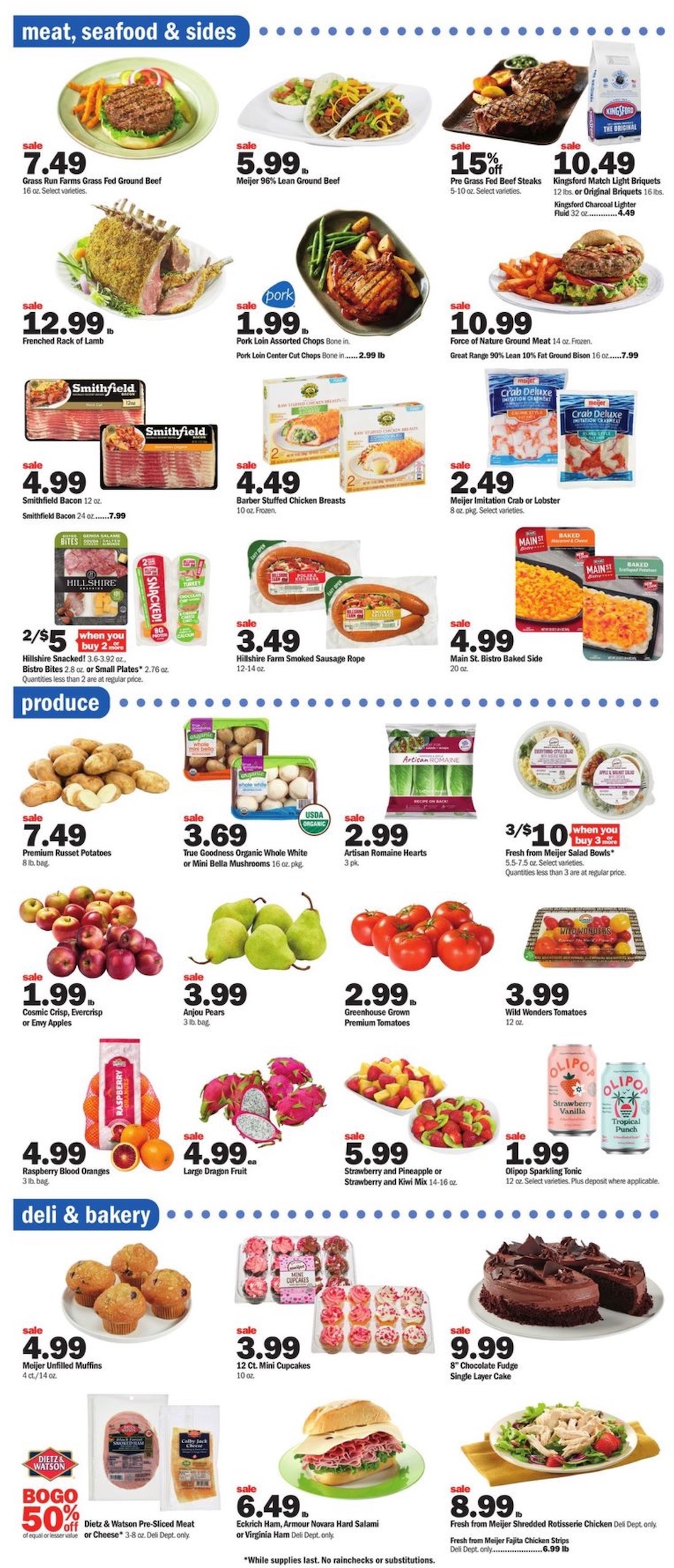 Meijer Weekly Ad page 4