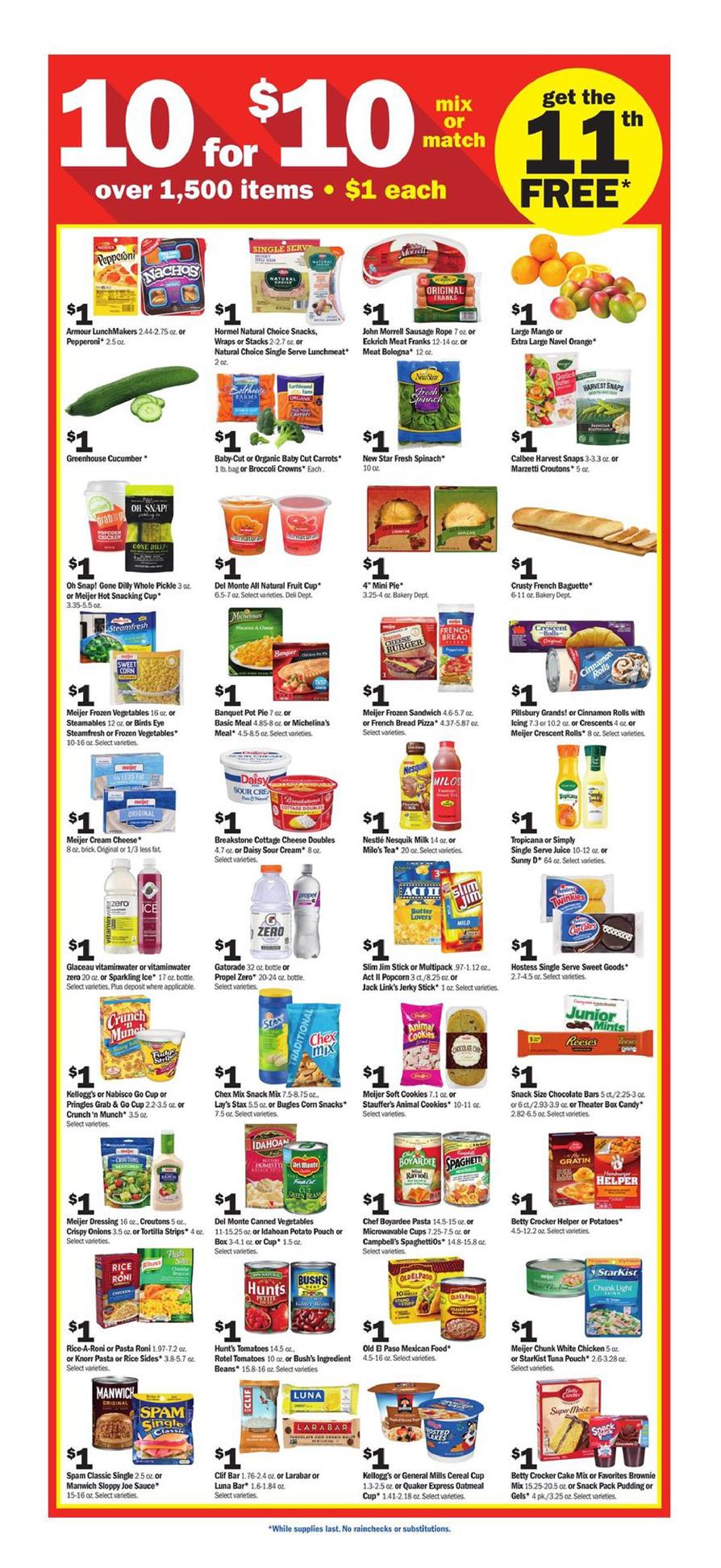 Meijer Weekly Ad
