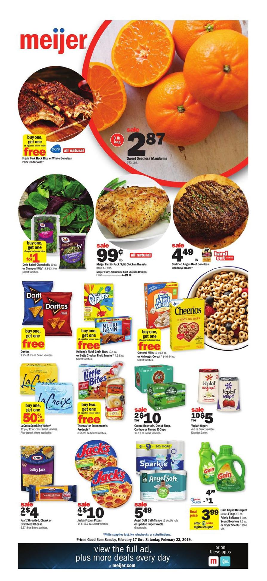 Meijer Weekly Ad