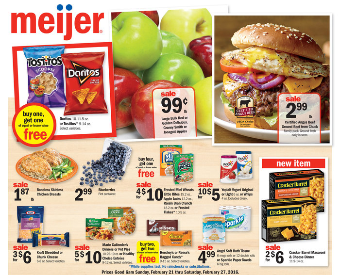 Meijer Weekly Ad
