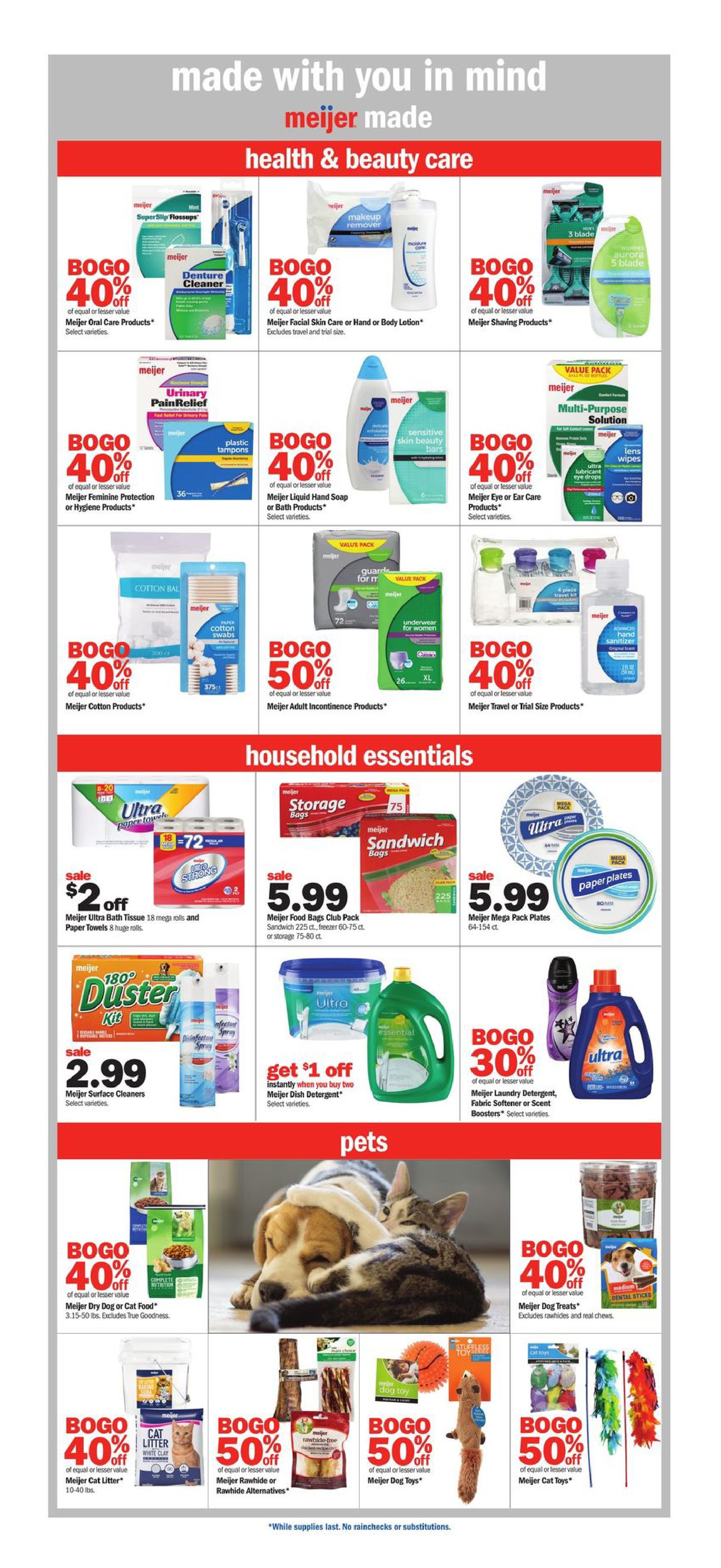 Meijer Weekly Ad page 9
