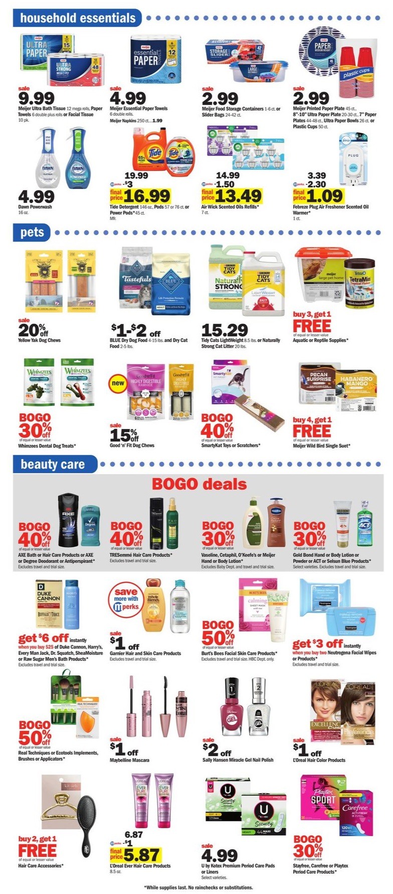 Meijer Weekly Ad page 14