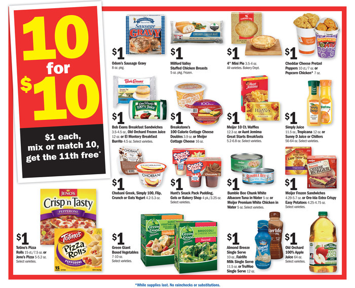 Meijer Weekly Ad