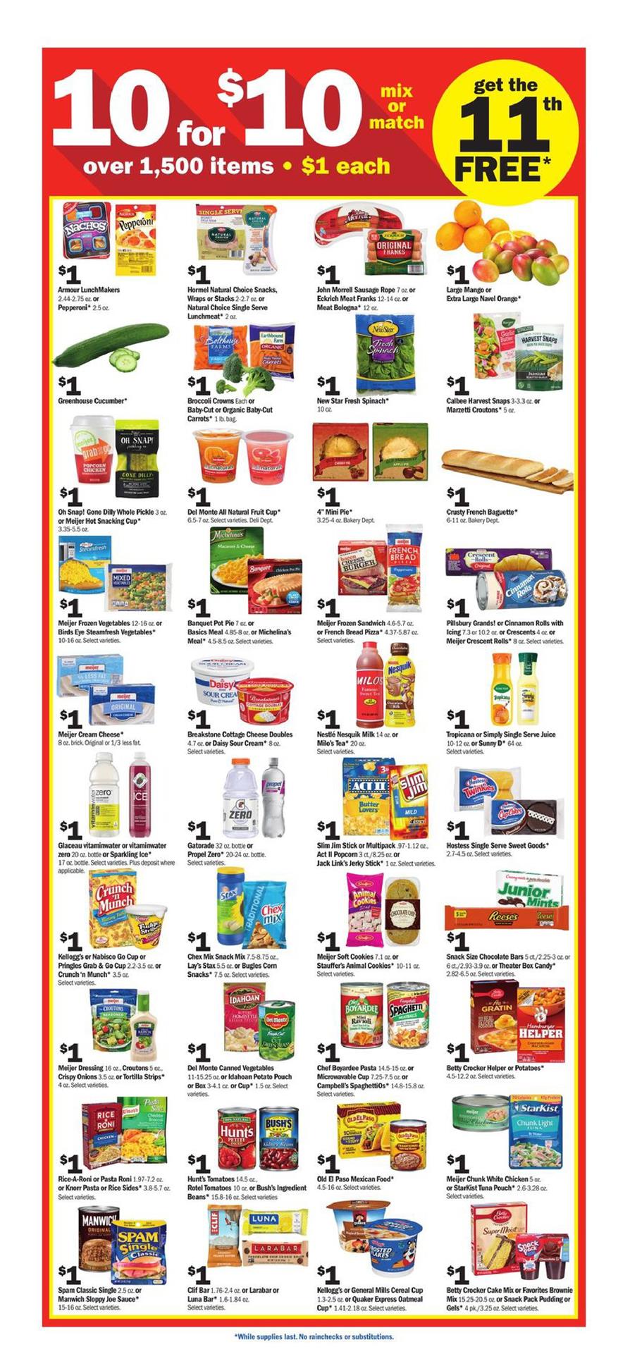 Meijer Weekly Ad