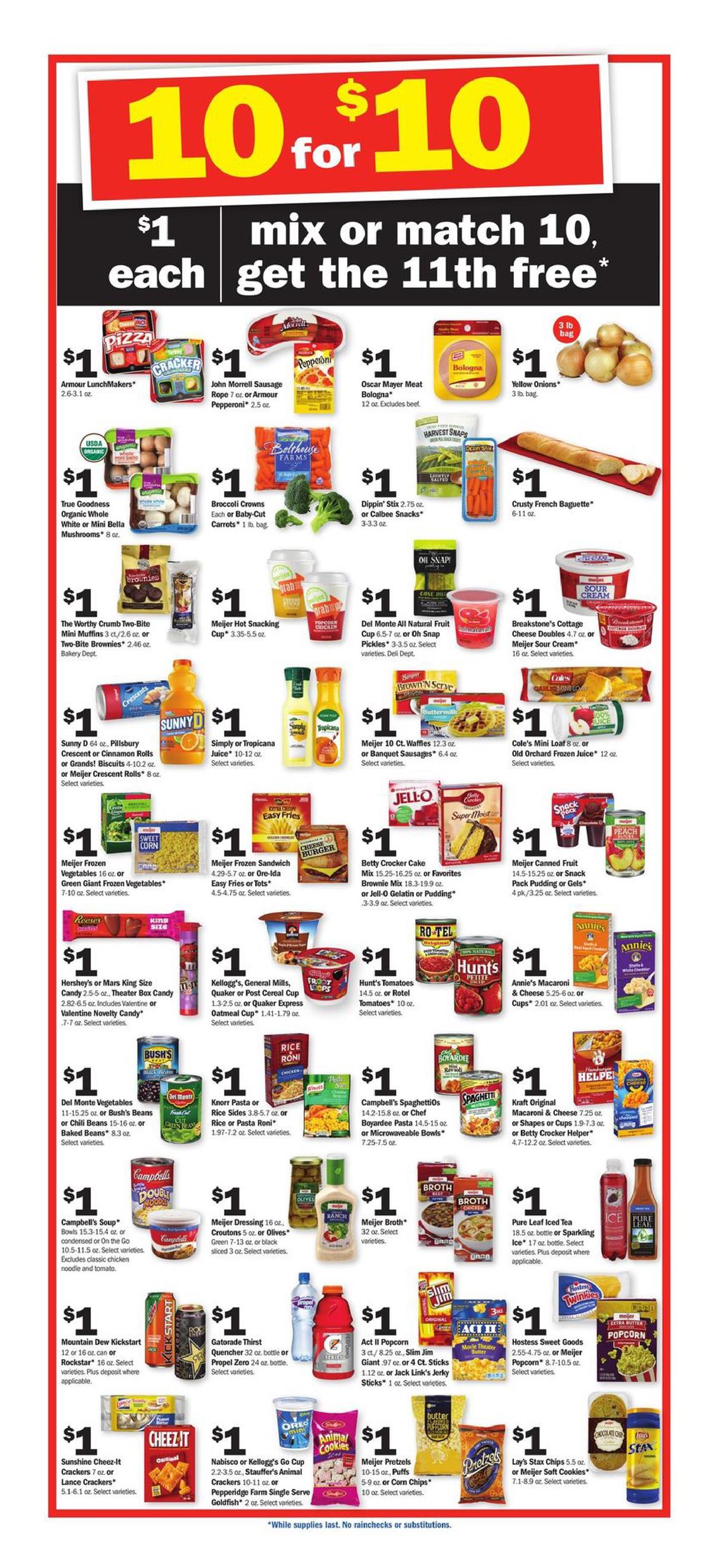 Meijer Weekly Ad