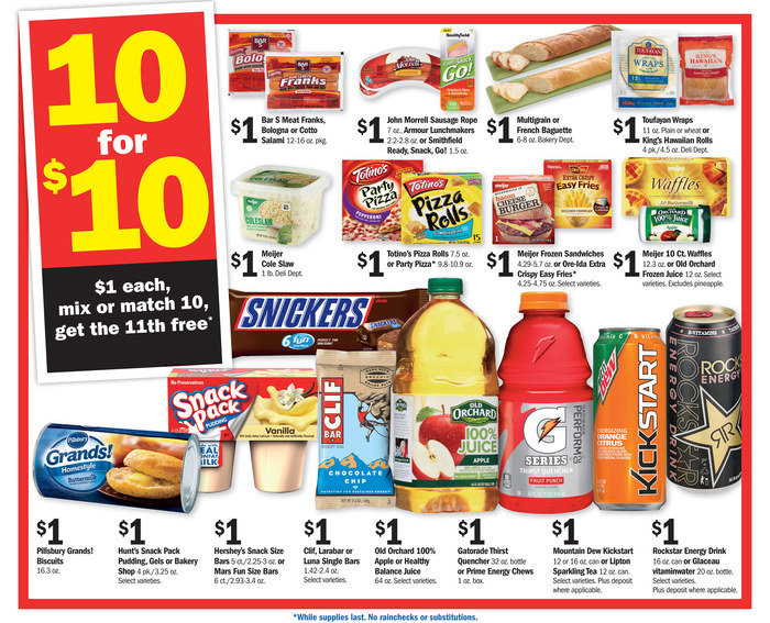 Meijer Weekly Ad