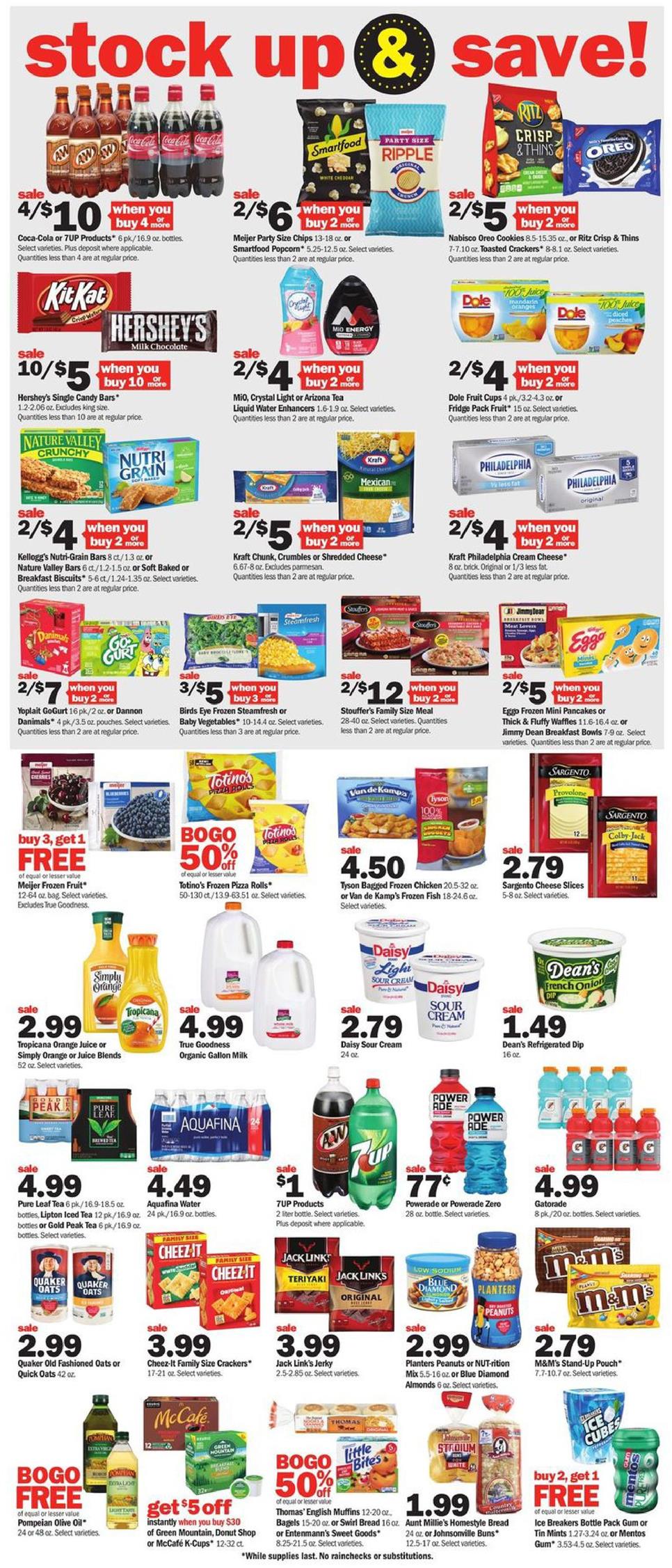 Meijer Weekly Ad page 3