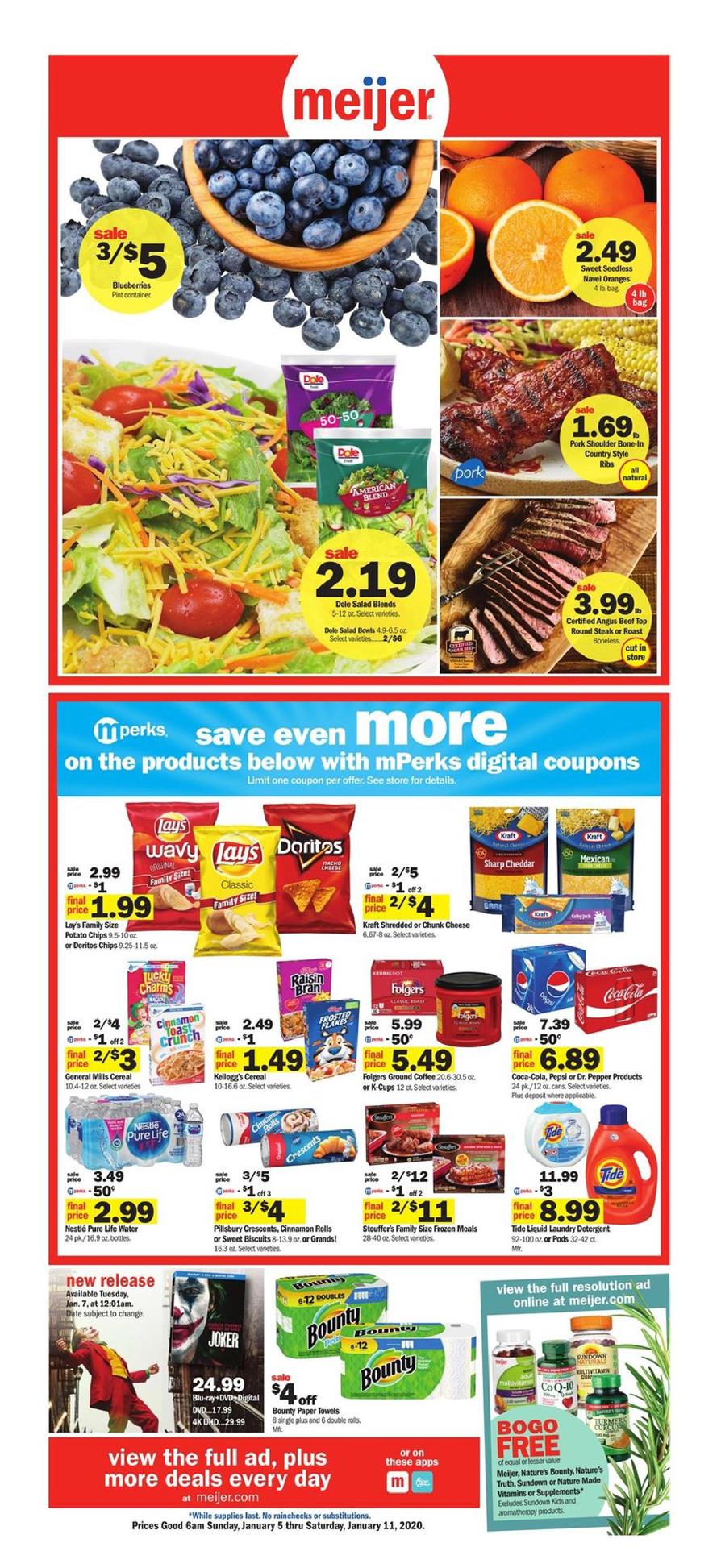 Meijer Weekly Ad