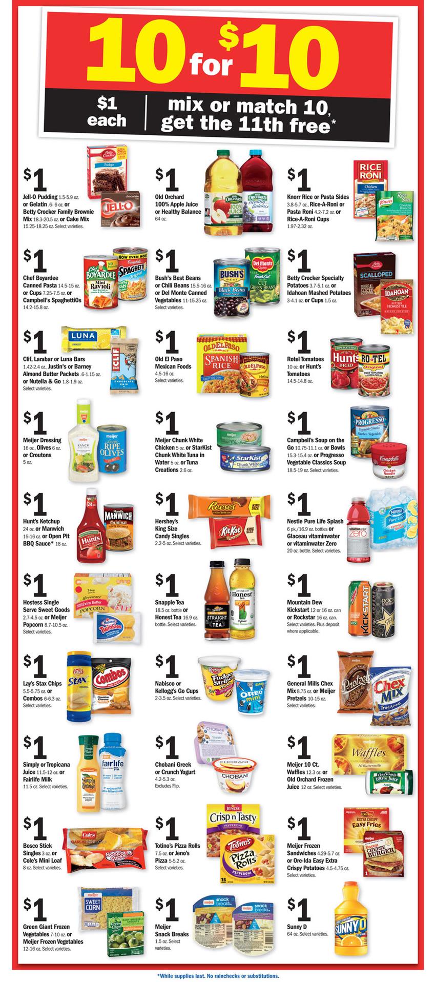 Meijer Weekly Ad