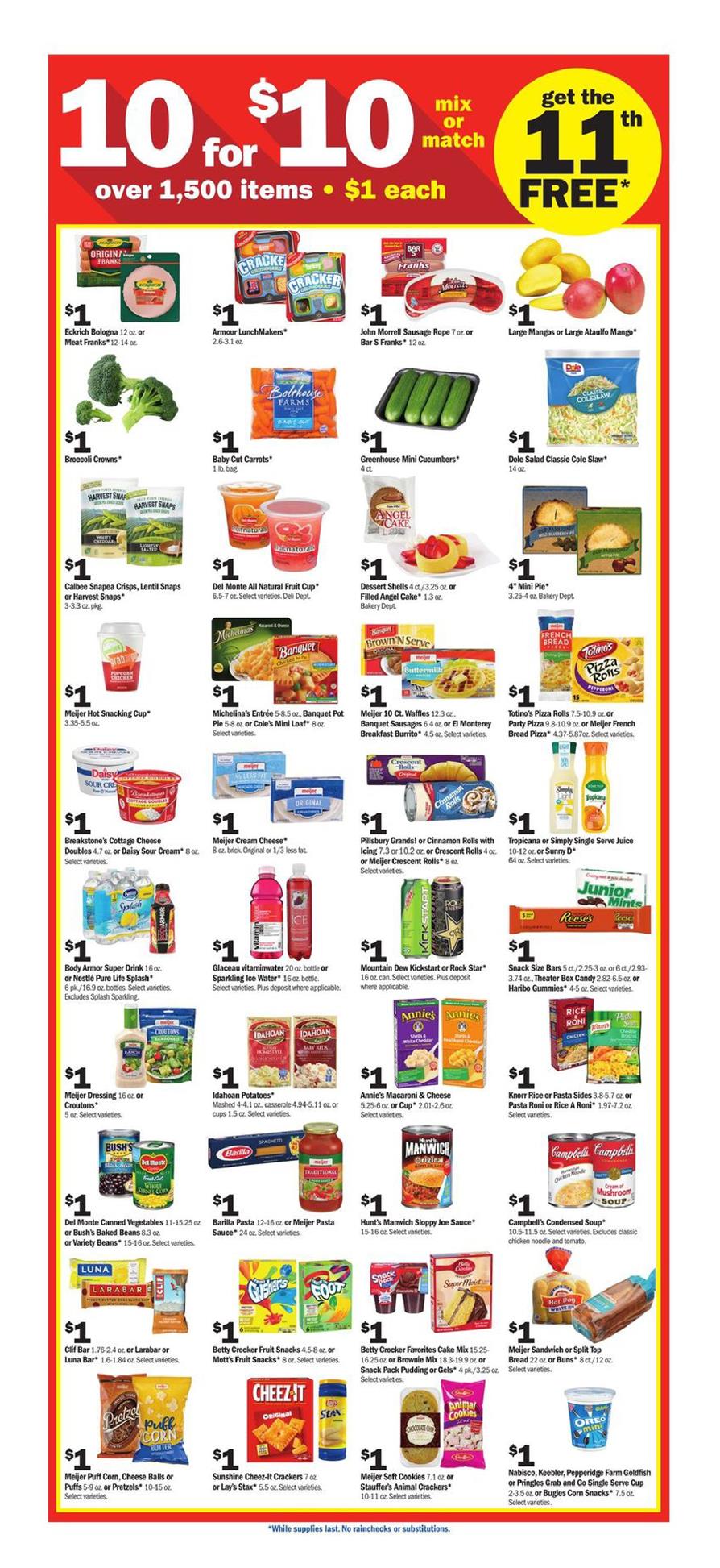 Meijer Weekly Ad