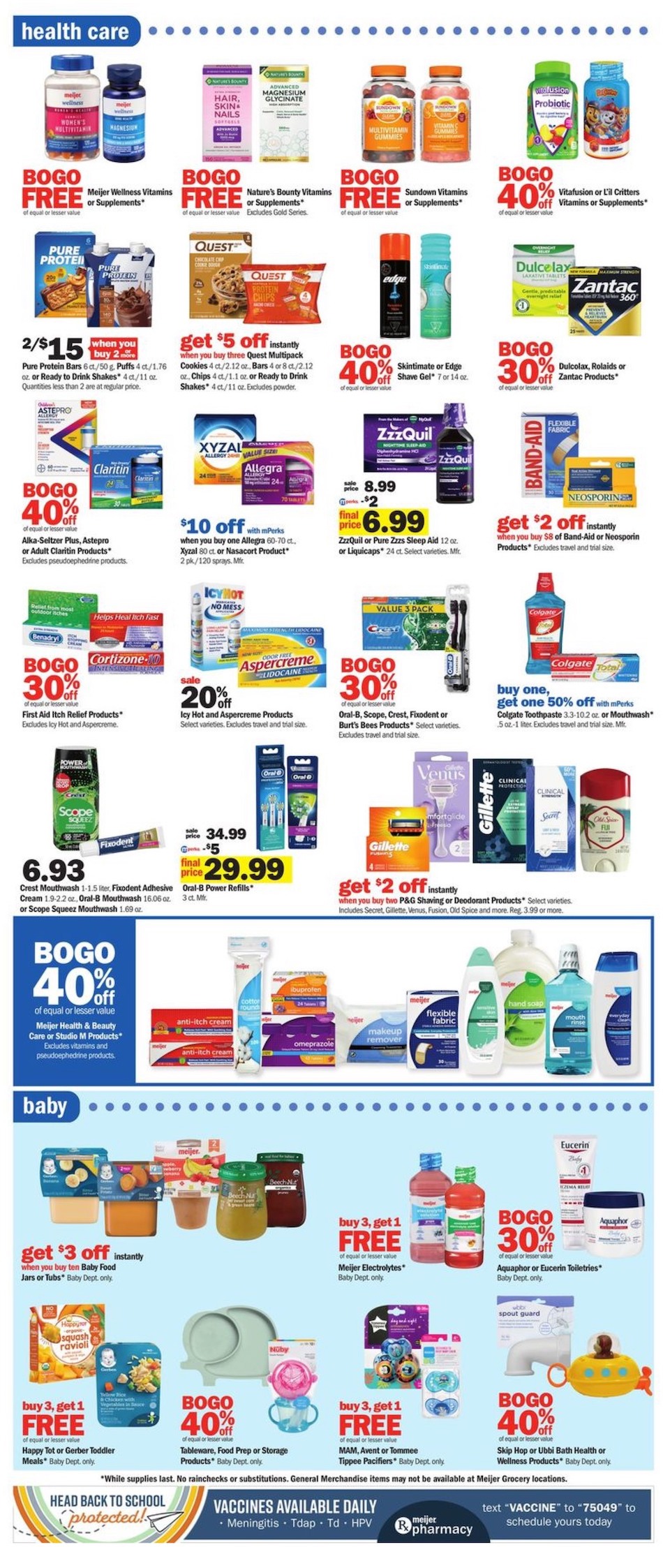 Meijer Weekly Ad page 14