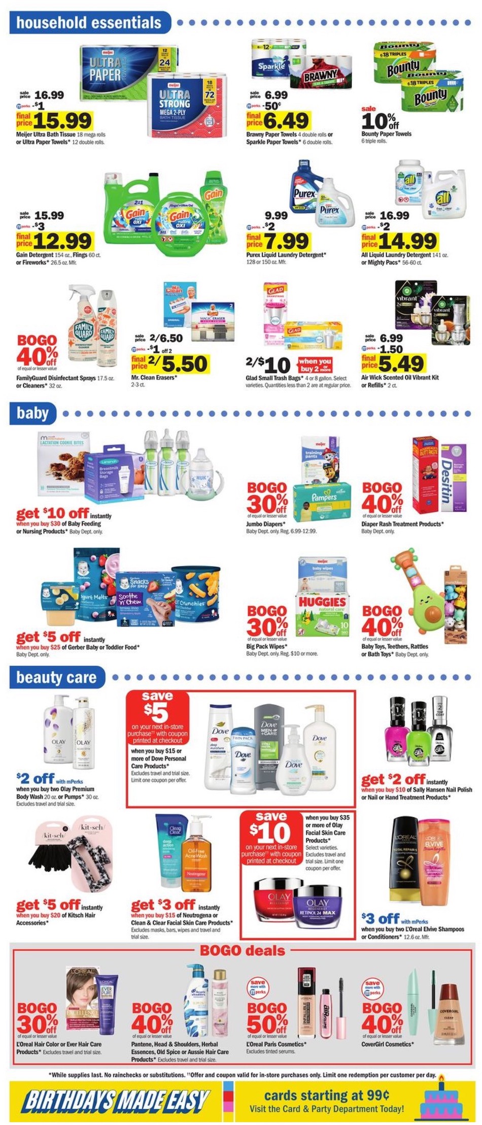 Meijer Weekly Ad page 12