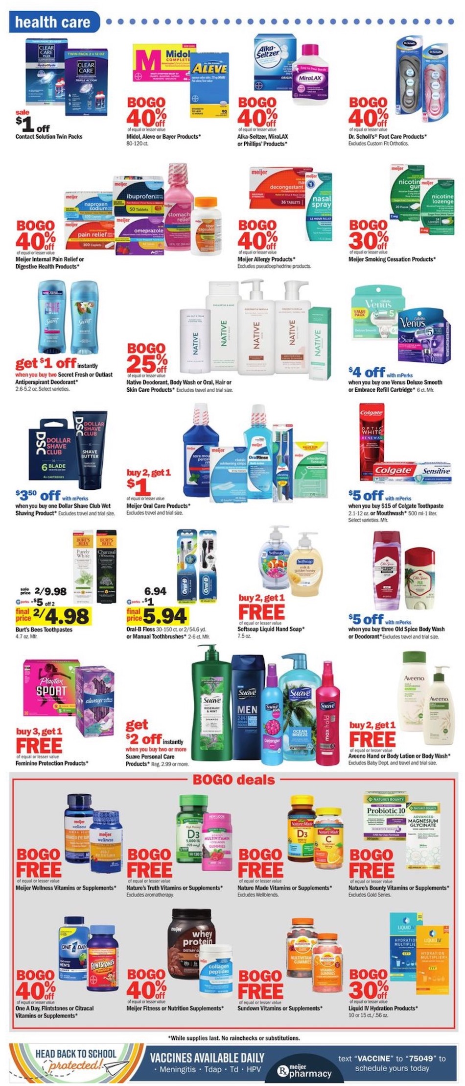Meijer Weekly Ad page 13