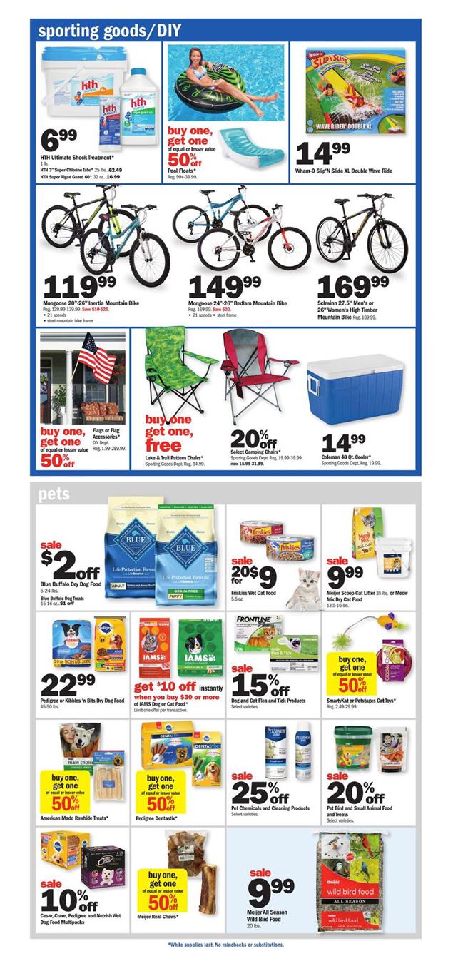 Meijer Weekly Ad Jul 1 - 7, 2018 page 18