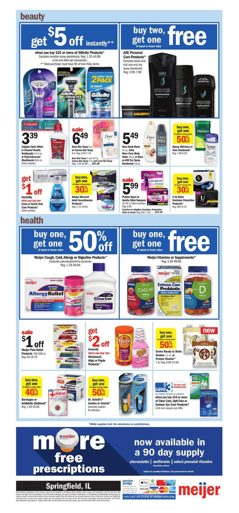 Meijer Weekly Ad Jul 9 - 15 2017 page 14