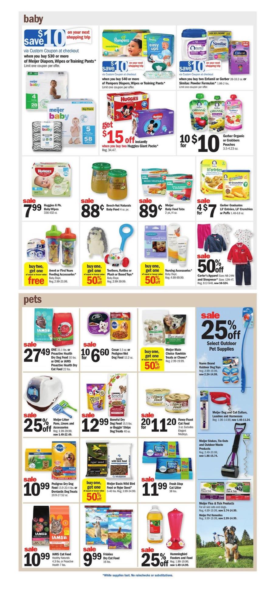 Meijer Weekly Ad Jul 9 - 15 2017 page 19