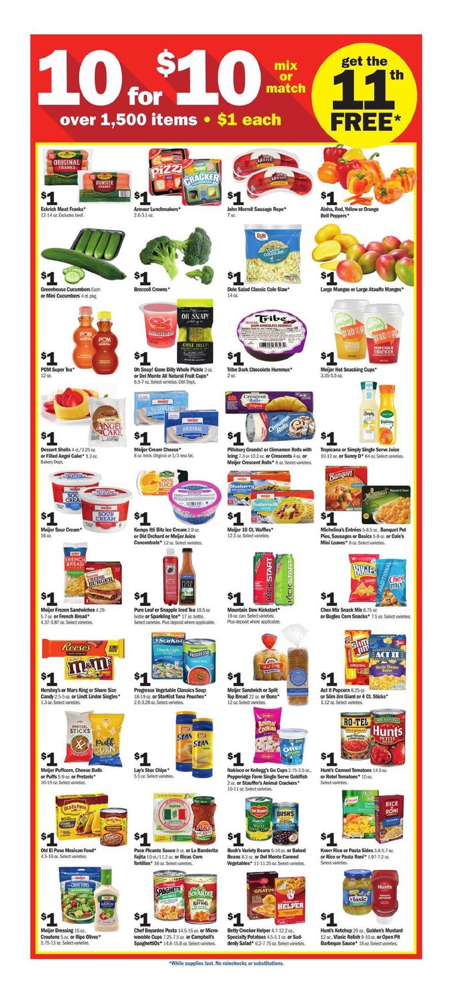 Meijer Weekly Ad