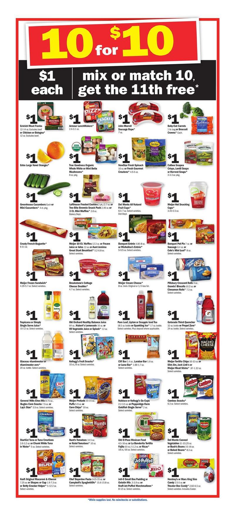 Meijer Weekly Ad