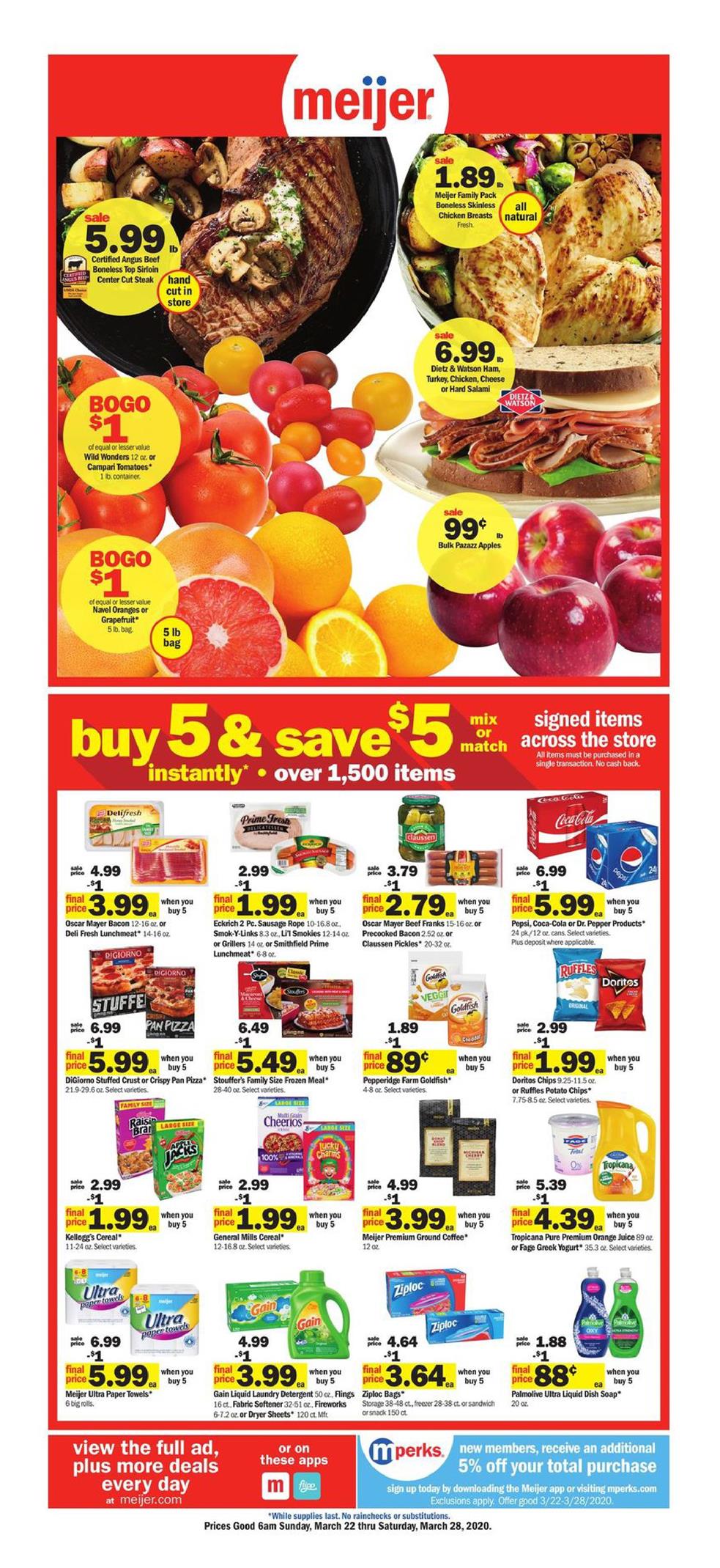 Meijer Weekly Ad
