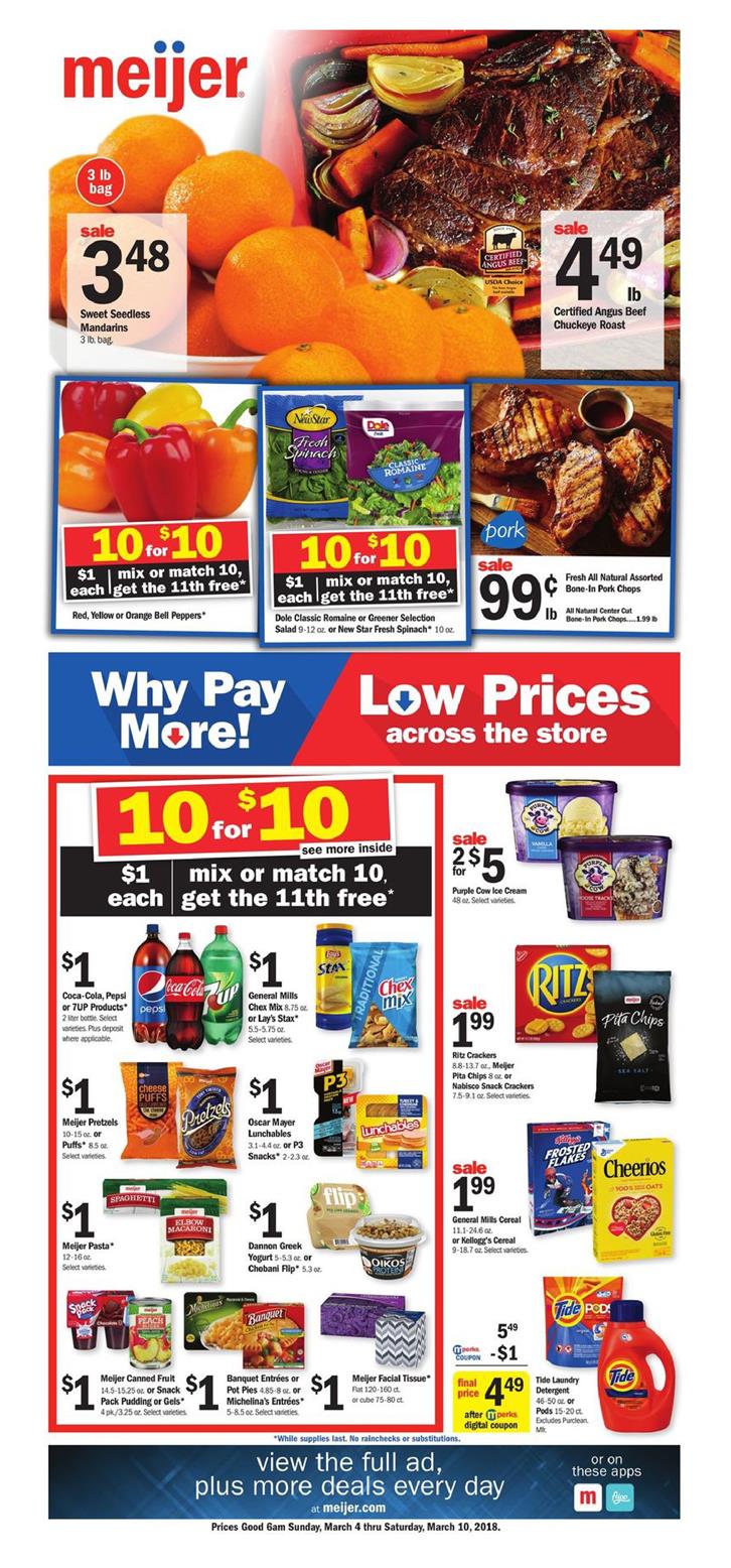 Meijer Weekly Ad