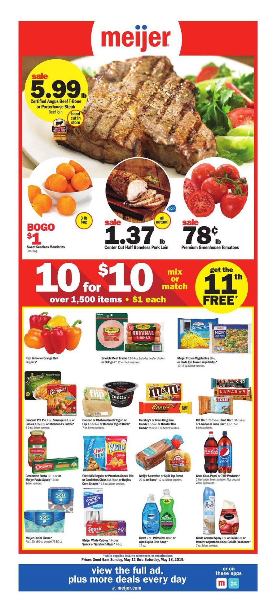 Meijer Weekly Ad