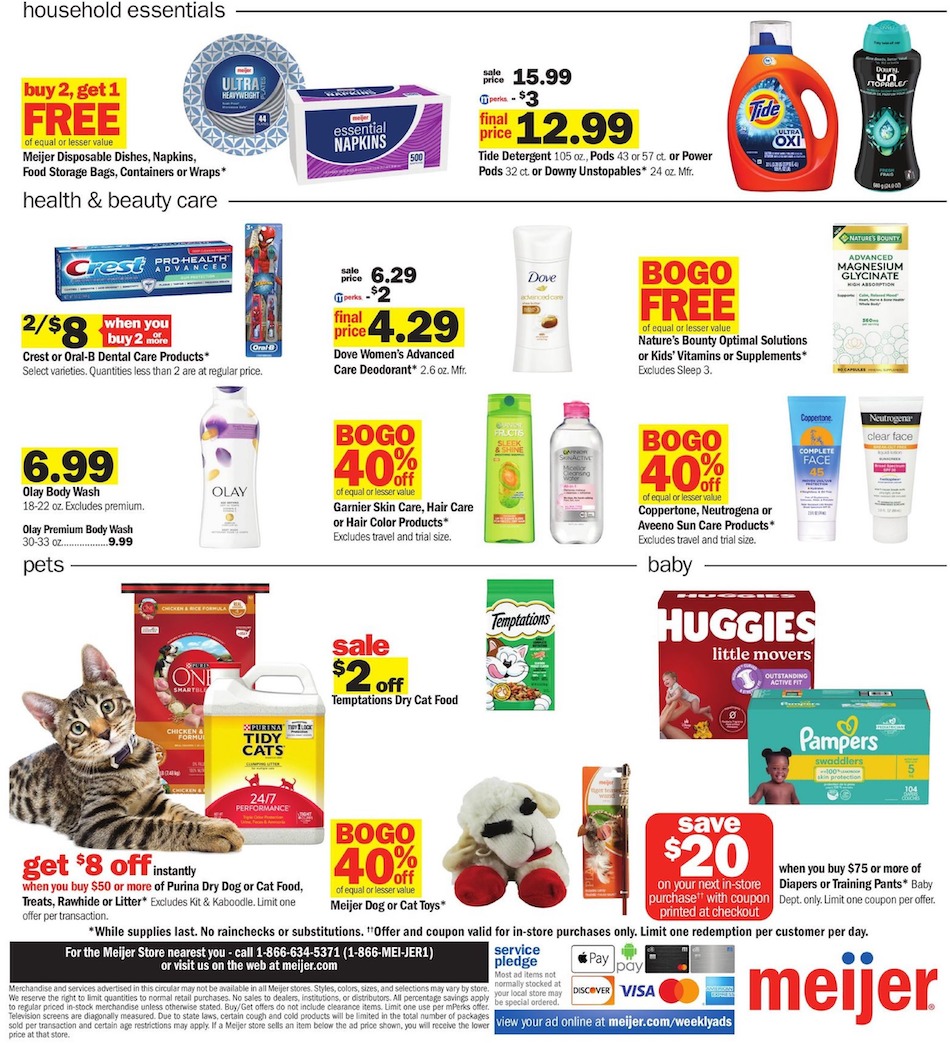 Meijer Weekly Ad page 14