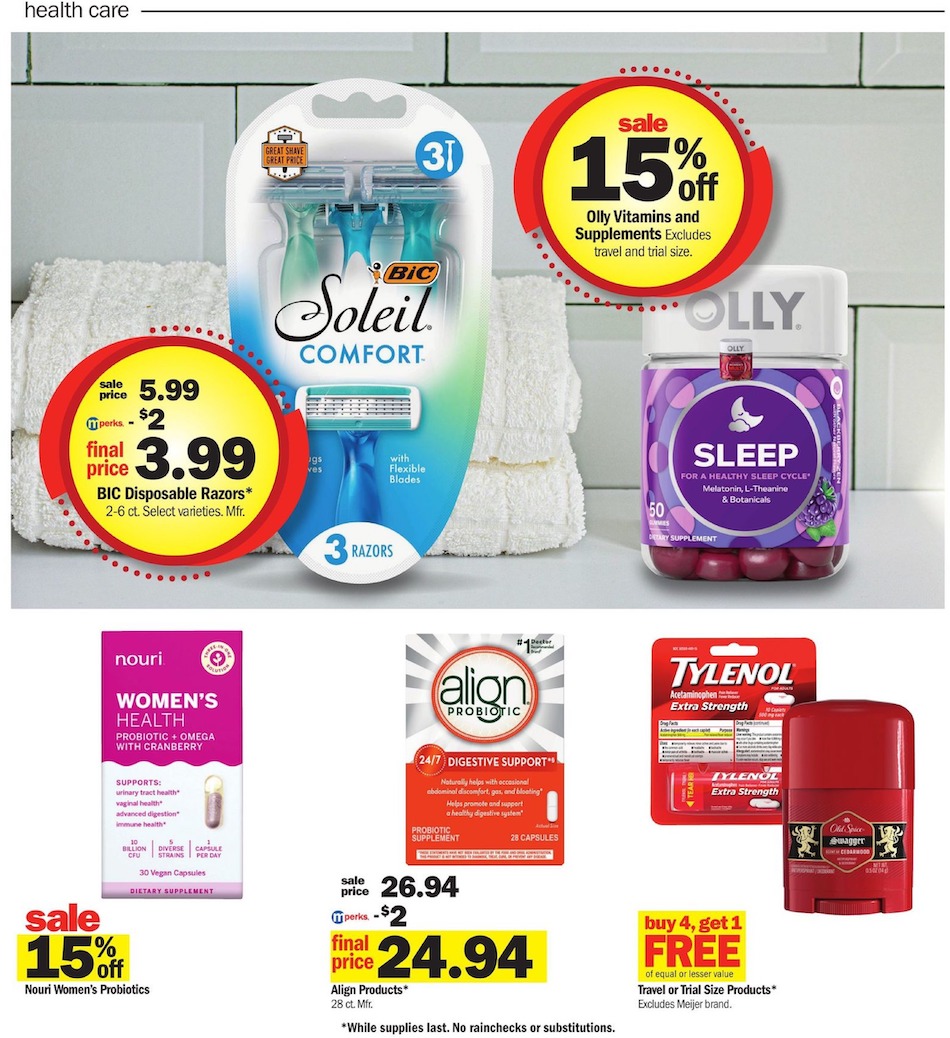 Meijer Weekly Ad page 29