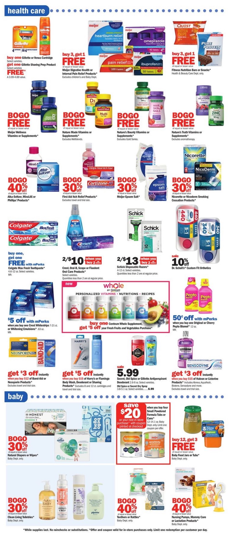 Meijer Weekly Ad page 16