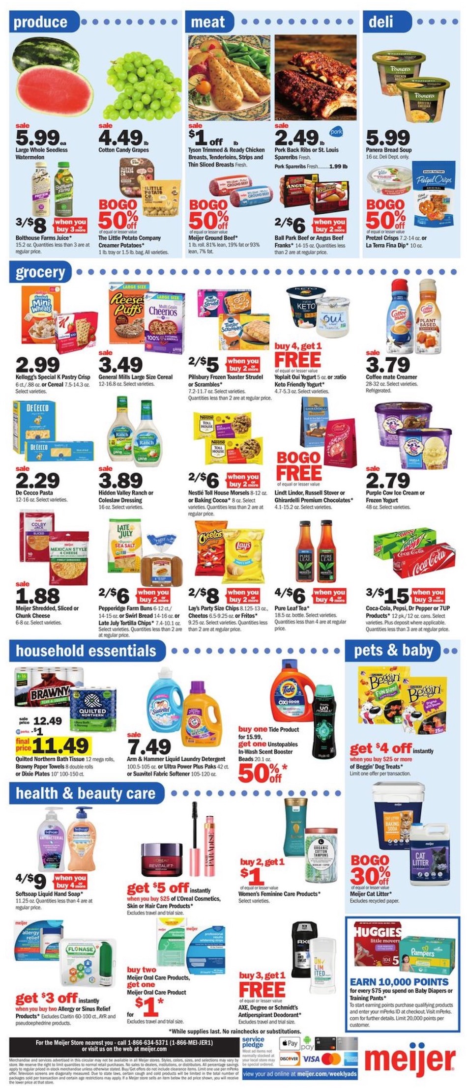 Meijer Weekly Ad page 3