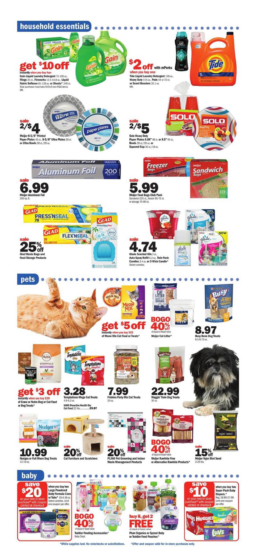 Meijer Weekly Ad page 6