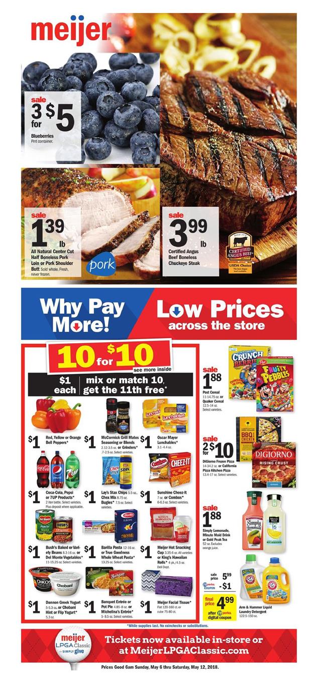 Meijer Weekly Ad