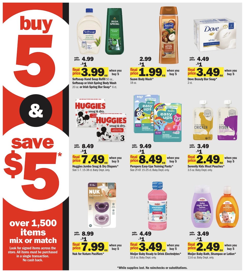 Meijer Weekly Ad page 10