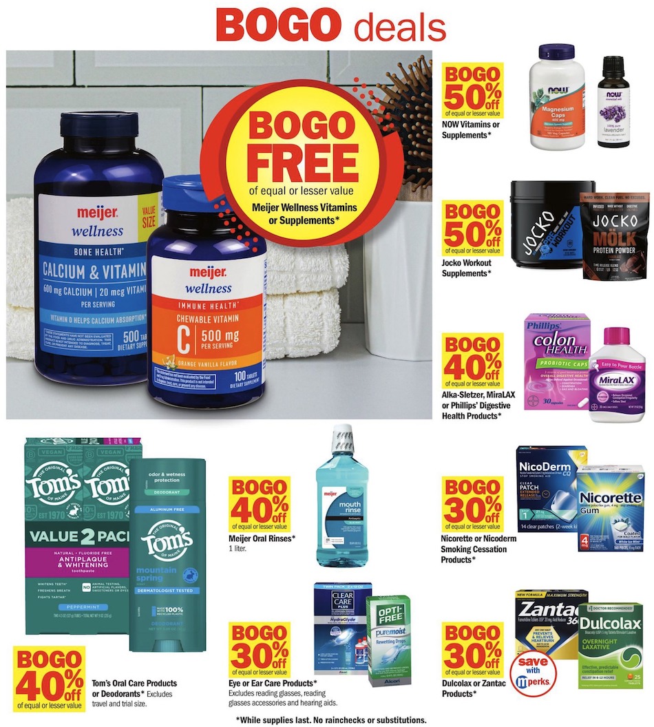 Meijer Weekly Ad page 30