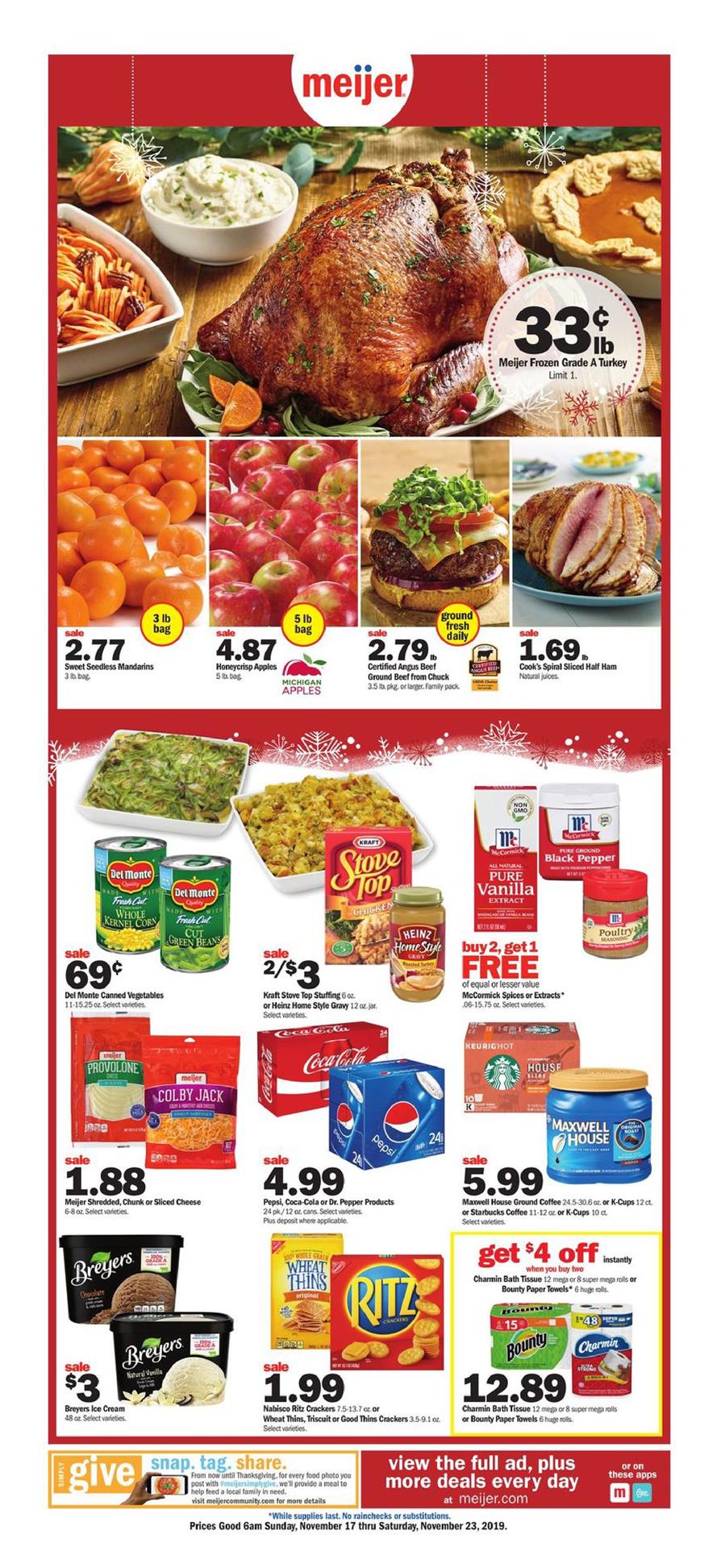 Meijer Weekly Ad