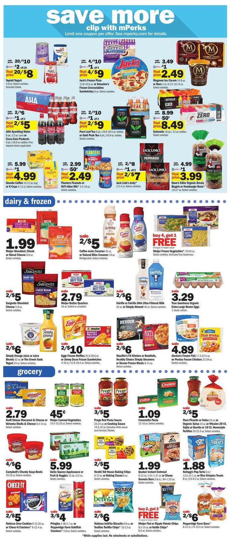Meijer Weekly Ad page 3